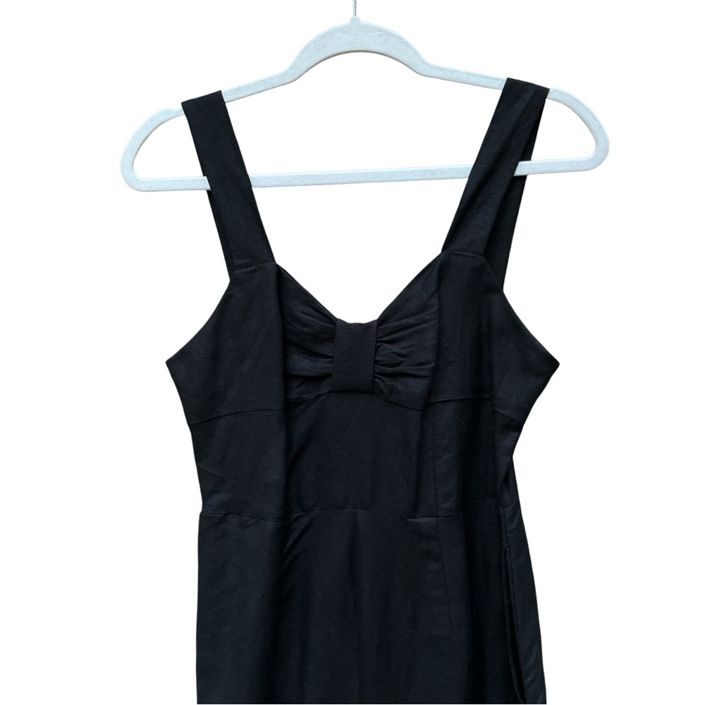 Ann Taylor Black Linen Jumpsuit Size 2 NWOT